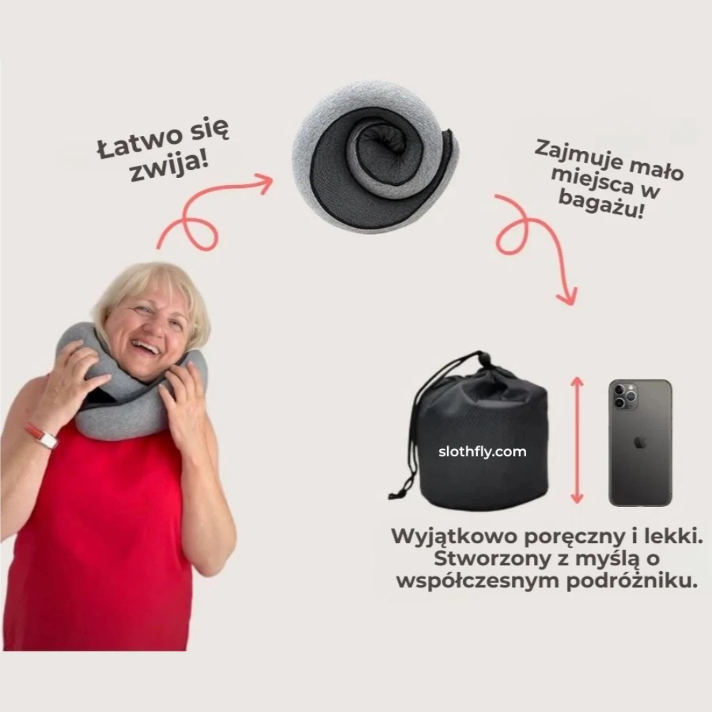 Zdrowa Podróż - innowacyjna poduszka podróżna
